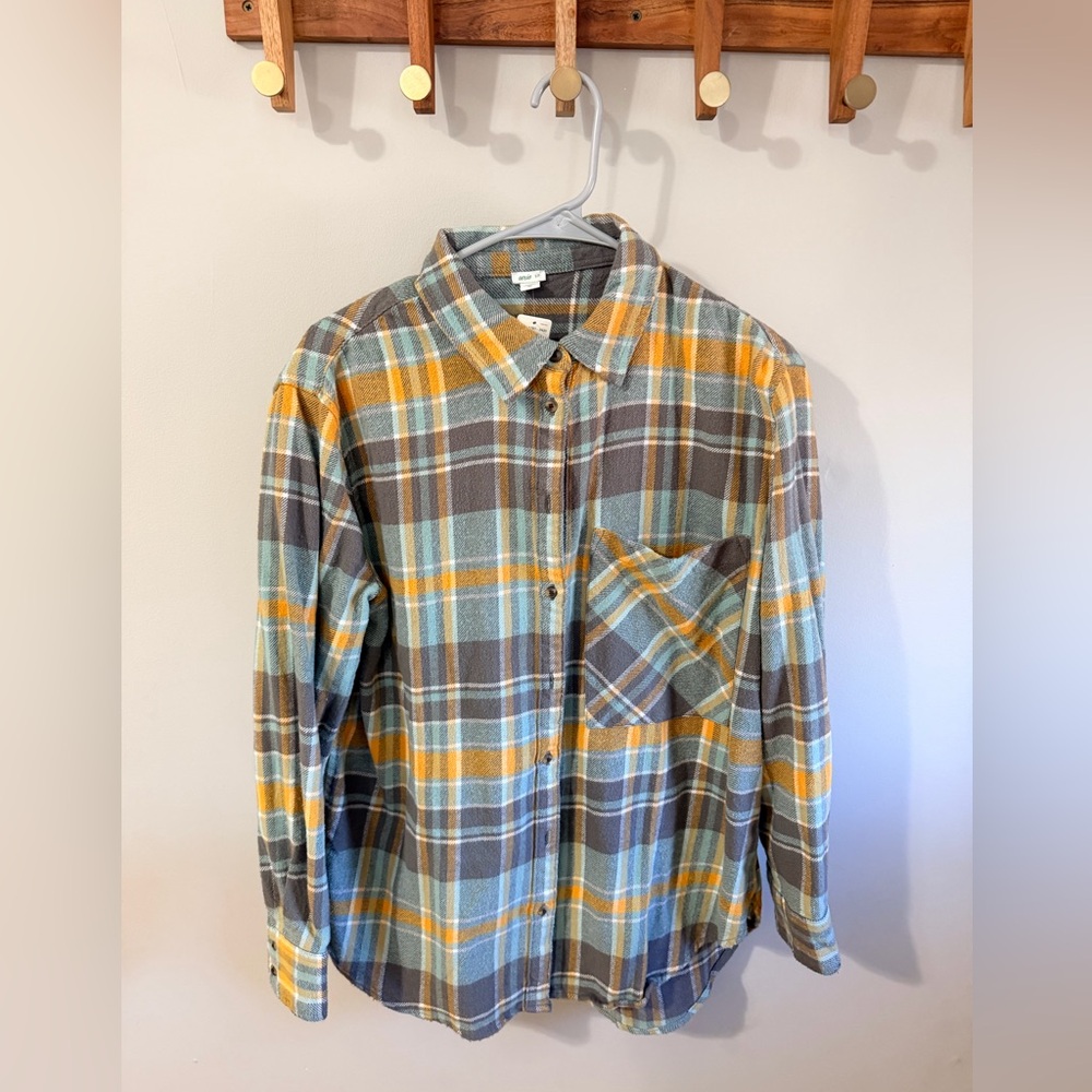 NWT Aerie flannel Plaid Shirt